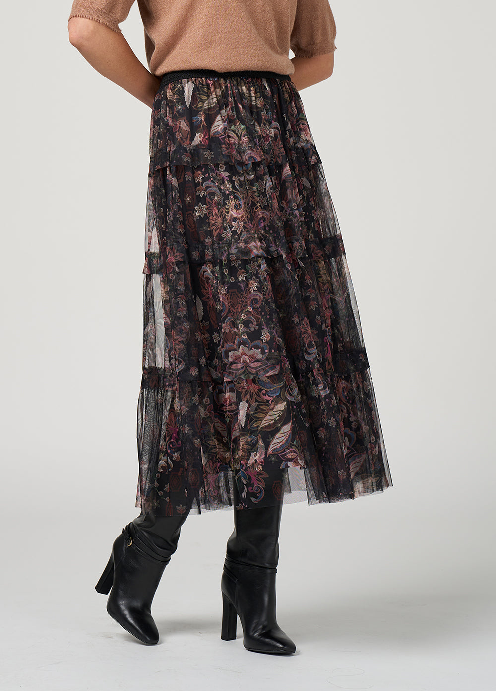 Loobie's Story "Antoinette Skirt" - Black - Sizes: 10 12