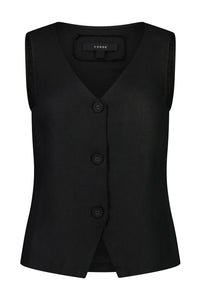 SALE  Verge   "Land Vest"   Black  -  Size:  S
