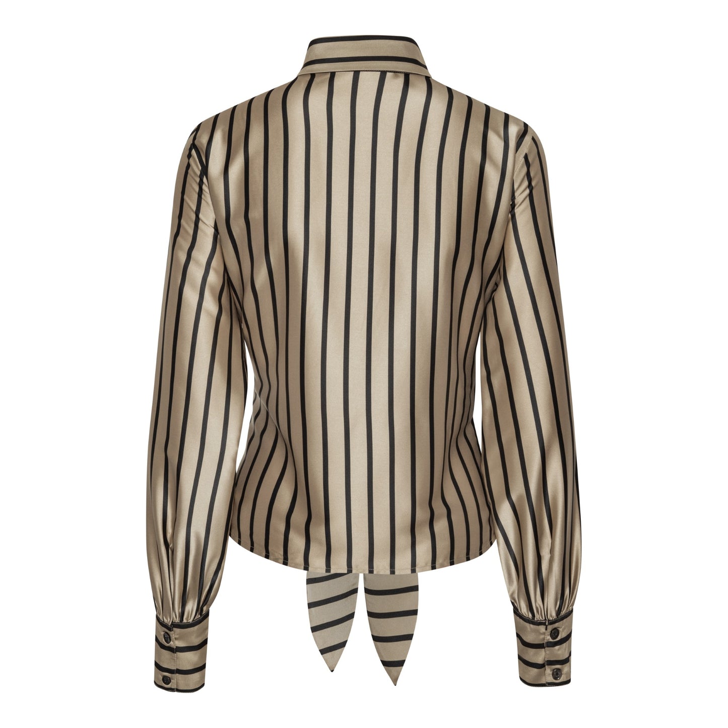 Karmamia "Lee Shirt" – Tan Stripe - Sizes: S L