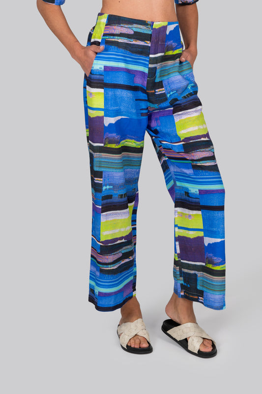 Kaleido "Graphic Print" High Waisted Pant - Sizes: 10 12 14 16