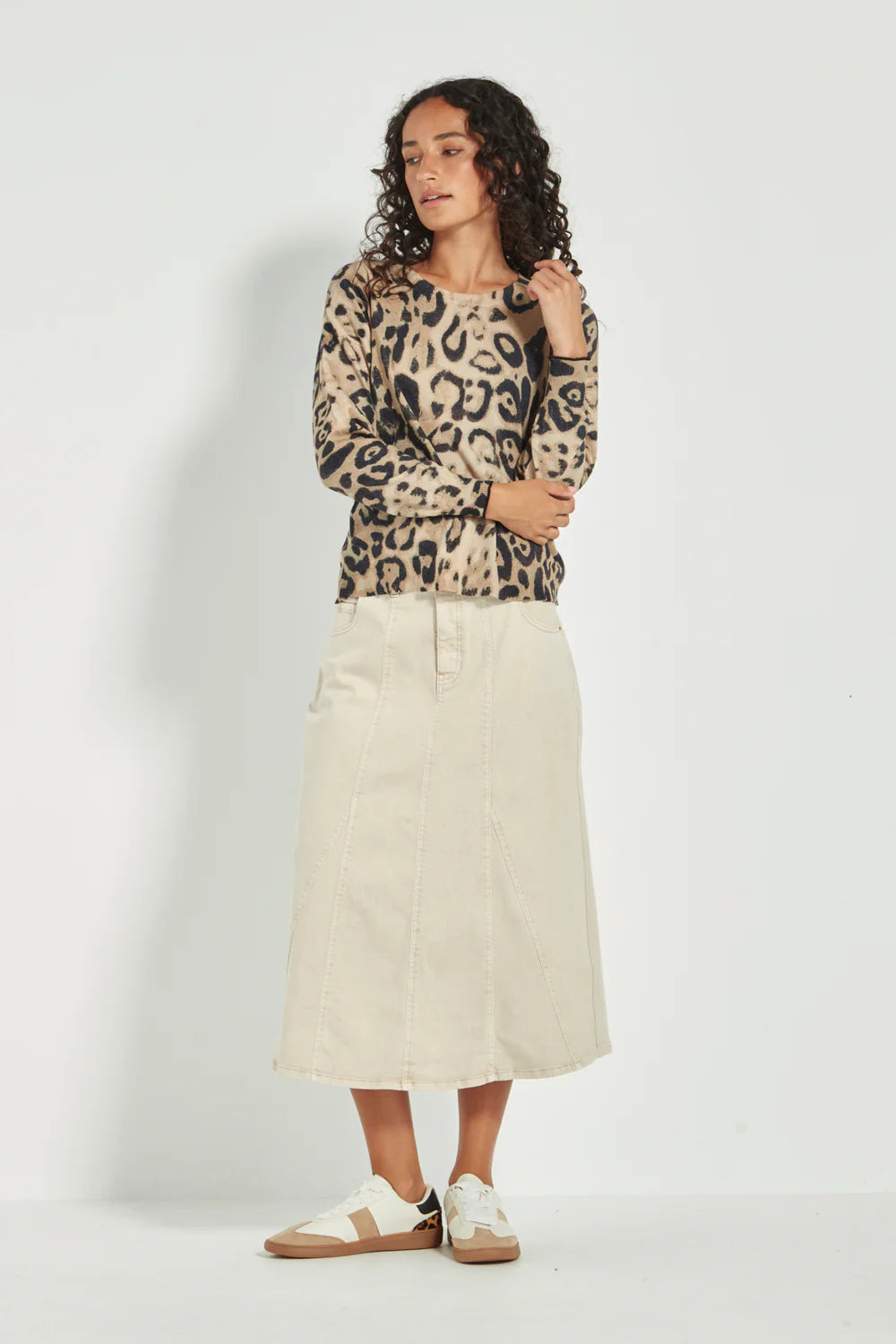 Verge    "Gigi Skirt"     Cashew   -   Sizes:   8
