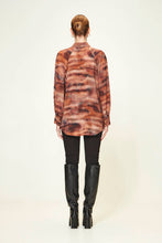 Load image into Gallery viewer, Verge  &quot;Mirage Shirt&quot; Burnt Orange Tiedye Soft Shirt - Sizes: L  XL
