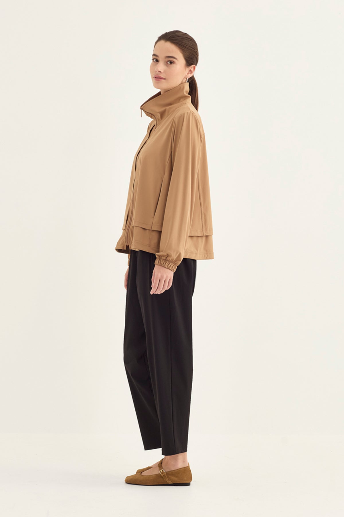Verge "Motion Jacket" - Caramel - Sizes: XS S M L XL