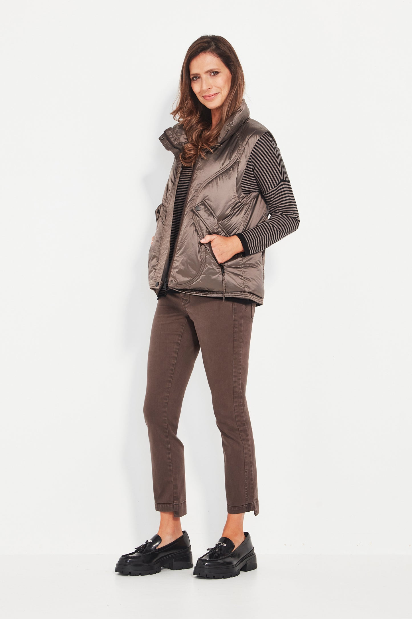 Verge "Nocturnal Vest" - Mushroom - Sizes: S M L XL