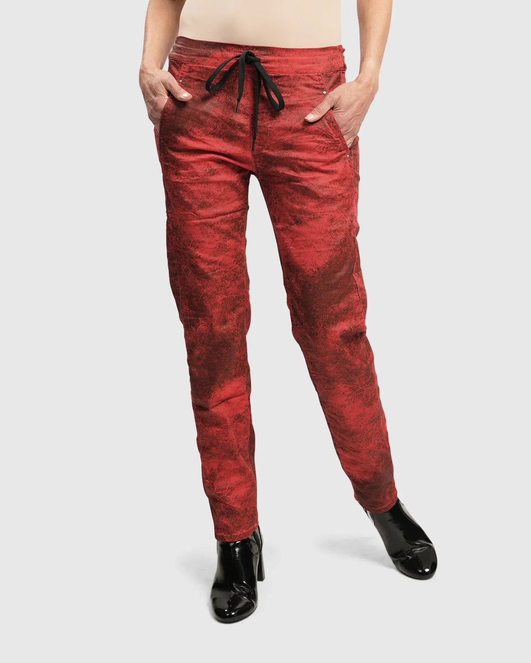 SALE  Alembika Red Iconic Stretch Jeans Desires - Sizes:  14