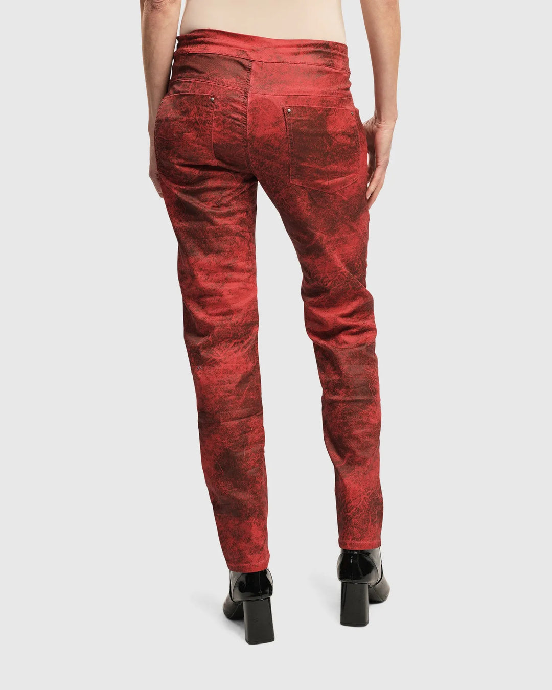 SALE  Alembika Red Iconic Stretch Jeans Desires - Sizes:  14