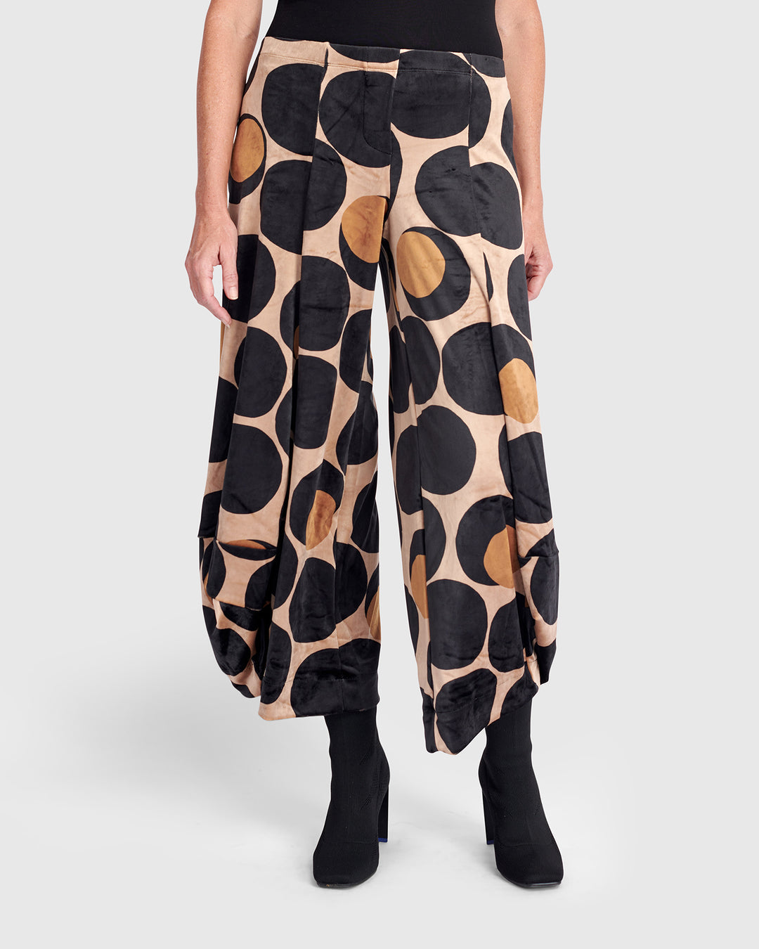 Alembika  Velvet Punto Pants - Eclipse Print - Sizes: M L XL XXL