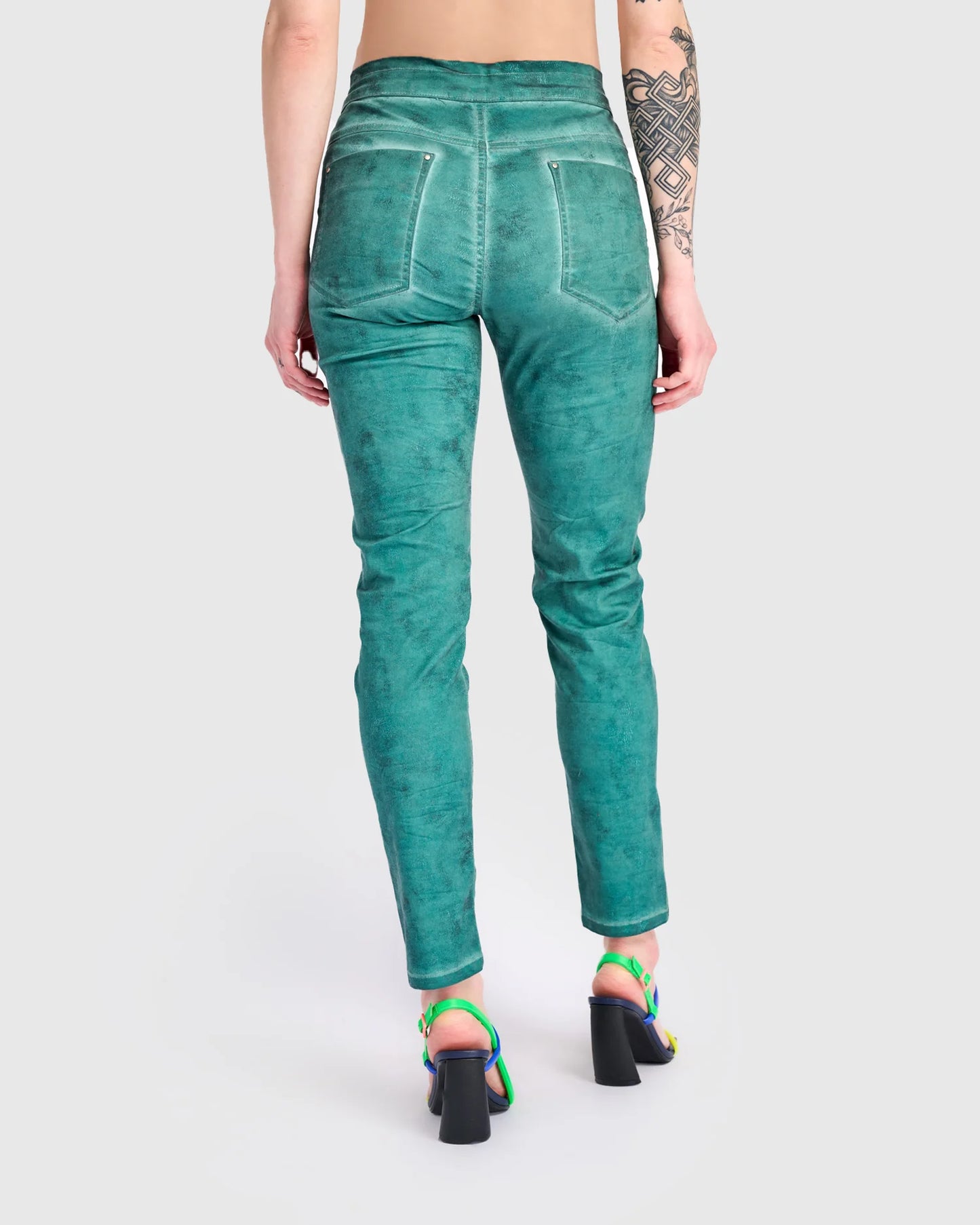 Alembika Candy Stretch Iconic Jeans - Aqua - 8(0) 10(1) 12(2) 14(3) 16(4)