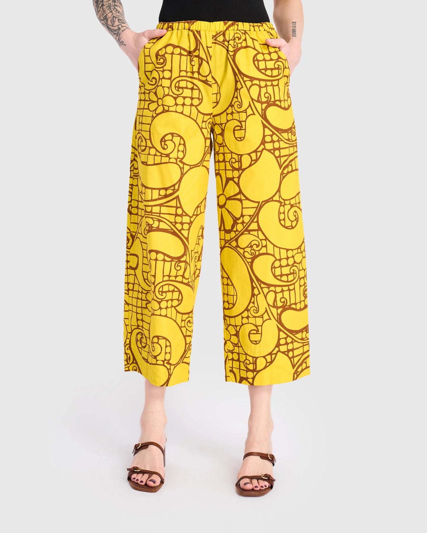 Alembika Sunlace Cotton Pants - Sizes: S M