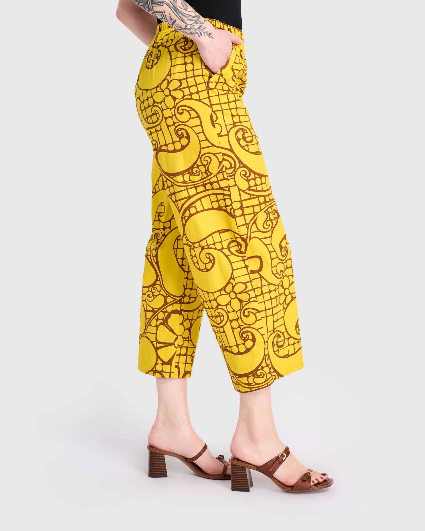 Alembika Sunlace Cotton Pants - Sizes: S M