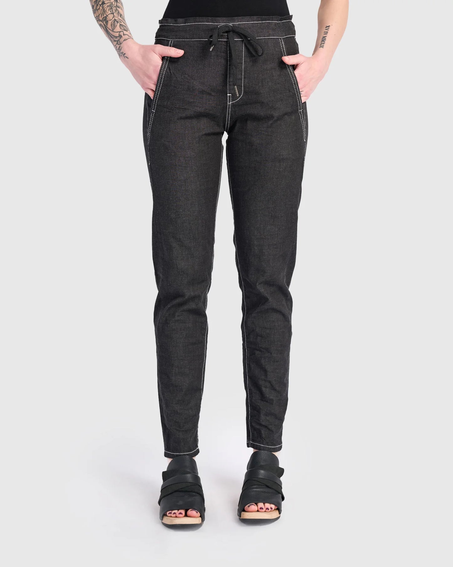 Alembika By Urban Washed Iconic Stretch Jeans - Jet - Sizes: 10(1) 12(2) 16(4)