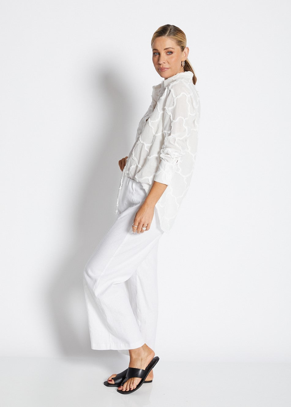 Philosophy    "Bec Shirt"  -   White   -   Size: 8