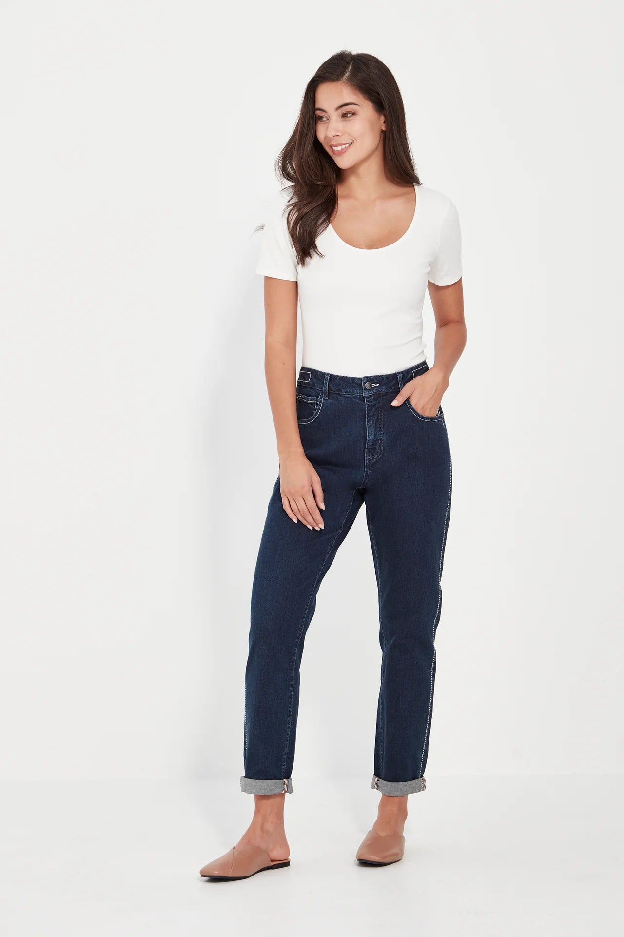 Verge "Paris Jean" - Deep Indigo - Sizes: 8 10 12 14 16