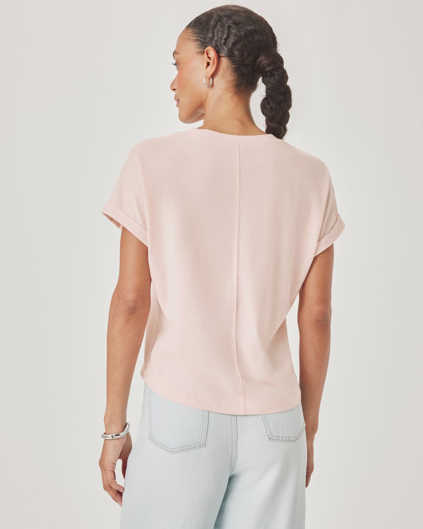 Splendid "Skye" Short Sleeve Tee - Rose - Sizes: M L XL