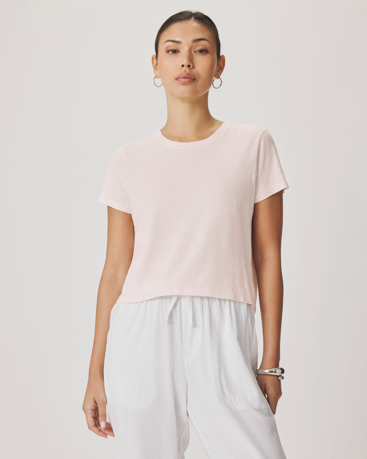 Splendid " Louisa" Short Sleeve Tee - Rose Petal - Sizes: S M L