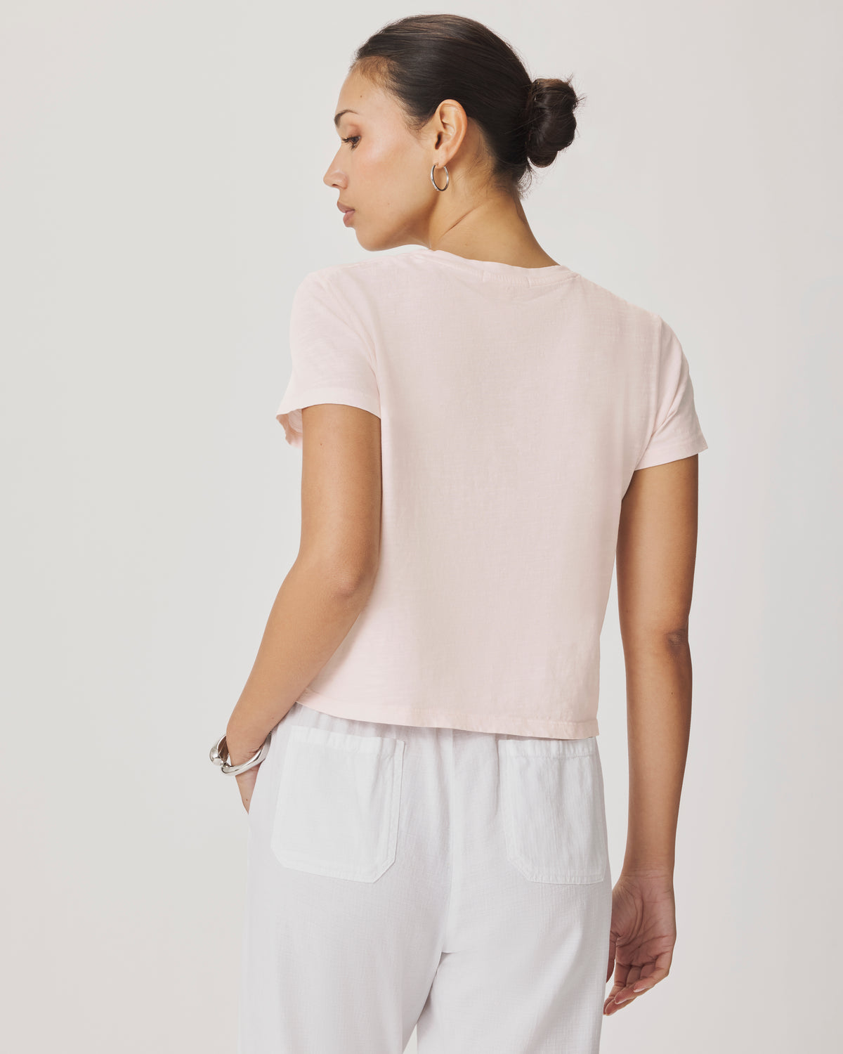 Splendid " Louisa" Short Sleeve Tee - Rose Petal - Sizes: S M L