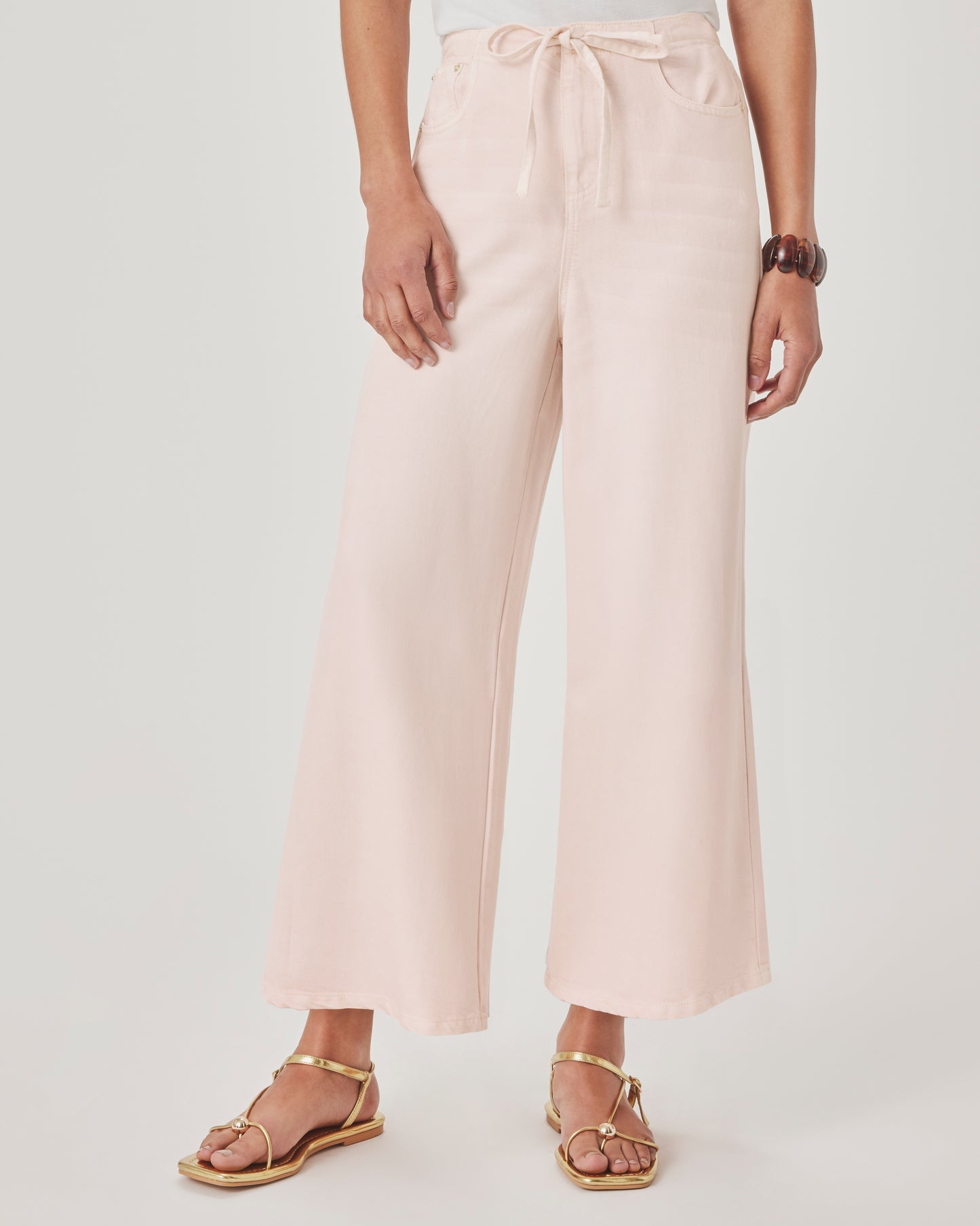 Splendid Lounge Denim Crop Pant - Rose Petal - Sizes: XS S M L