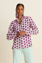 Load image into Gallery viewer, POM    &quot;Milla Ecru Flower Blouse&quot;   -   Sizes:  12(40)  14(42)