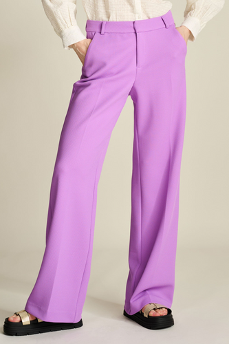 Pom Pique Wide Leg Pants - Purple - Sizes: 8(36) 12(40)  14(42)  16(44)