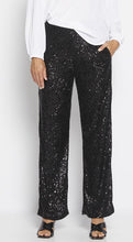 Load image into Gallery viewer, Philosophy &quot;Disco&quot; Sequin Pant - Black - Sizes: 10  12