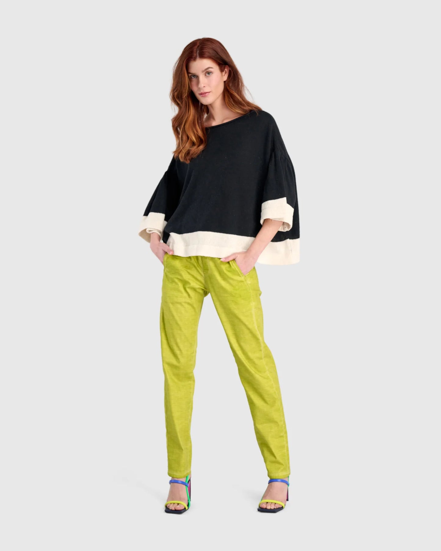 Alembika Washed Iconic Stretch Jeans -  Electric - Sizes: 8(0) 10(1) 12(2) 14(3) 16(4)