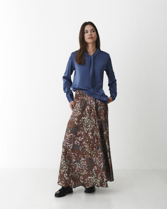 Karmamia "Savannah Skirt" – Melange Brown - Sizes: One Size
