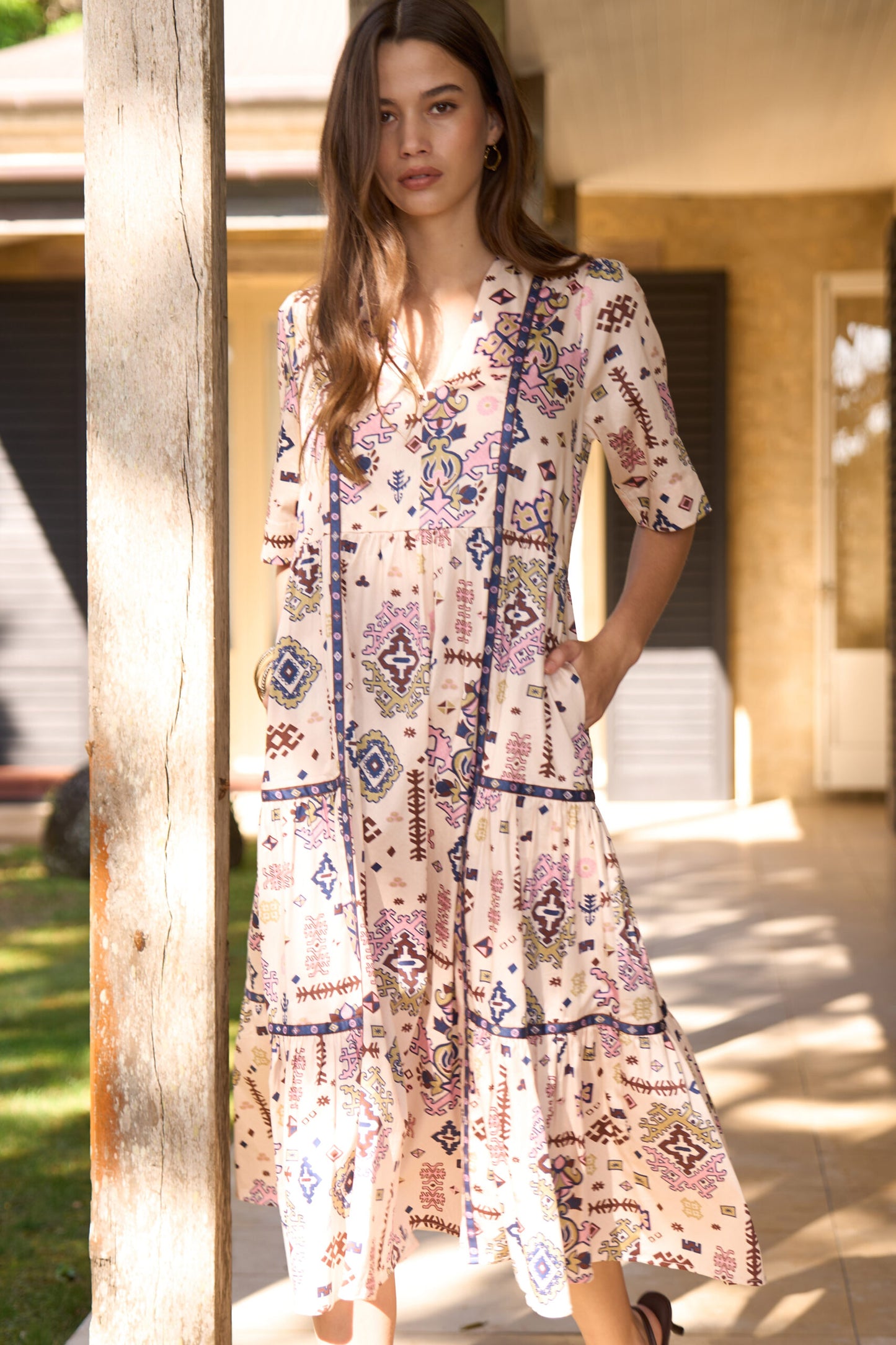 Loobie's Story Lanka Midi Dress - Sizes: 10 12 14