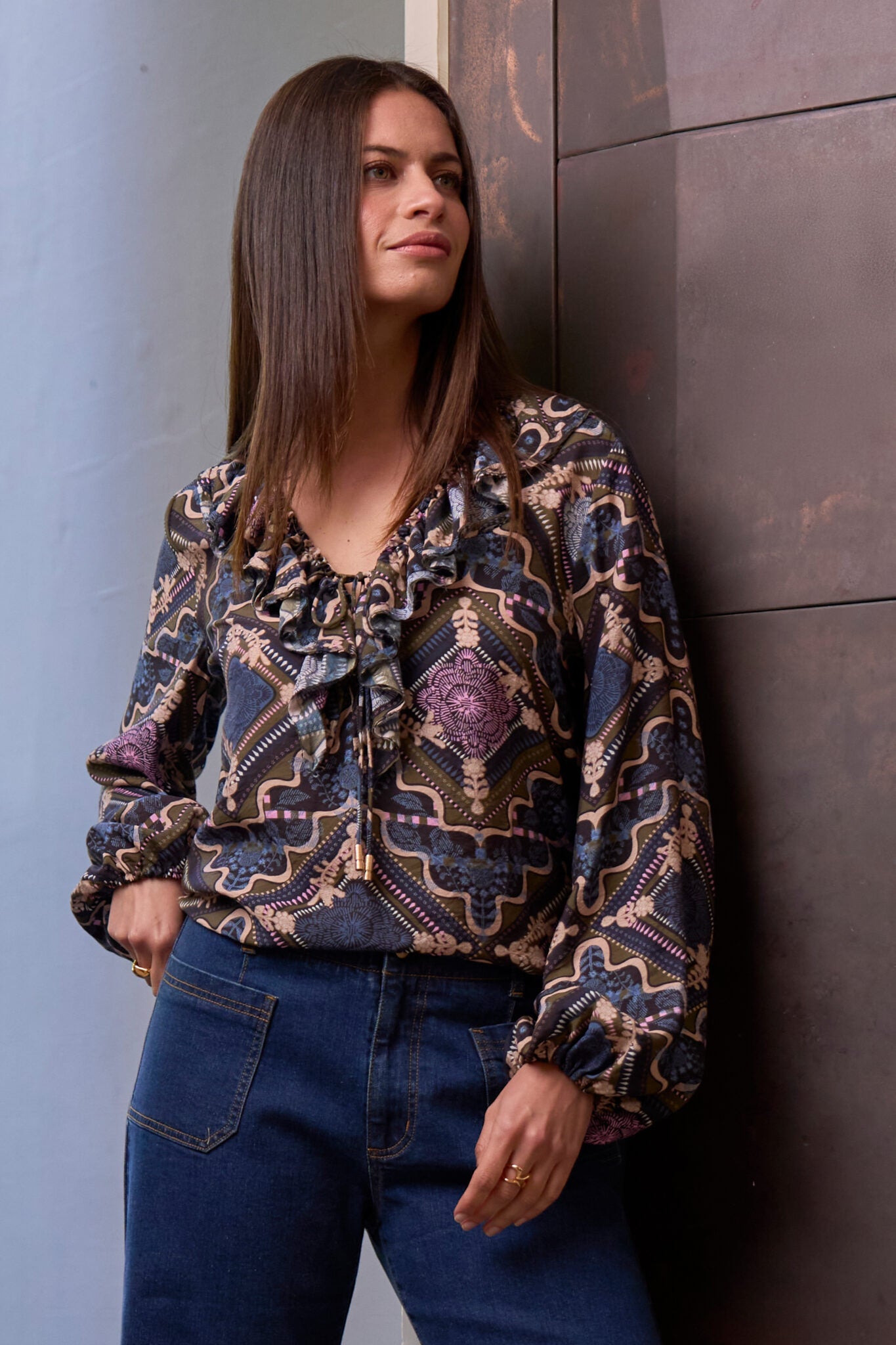 Loobie's Story "Regalia" Blouse - Sizes: 10 12 14 16