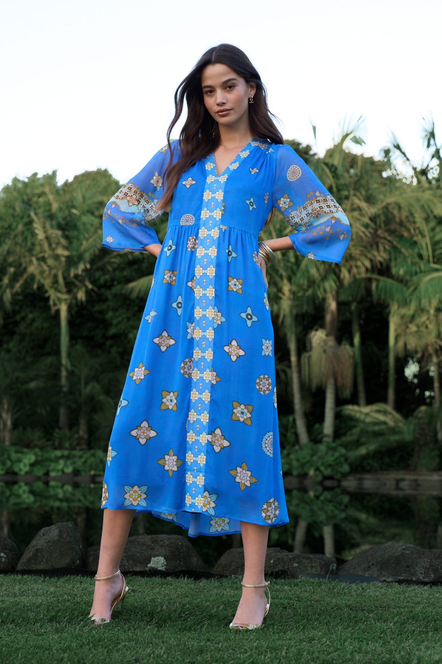 Loobie's Story "Dambulla Midi Dress" - Sizes: 12 14 16