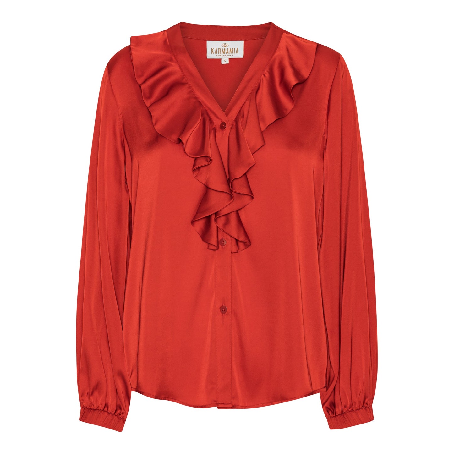 Karmamia "Sophia" Blouse - Chilli - Sizes: S M L XL