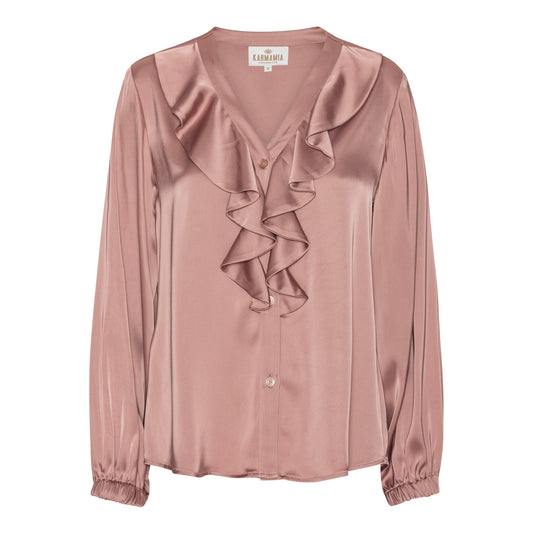 Karmamia "Sophia" Blouse – Semi Rich Vintage Rose - Sizes: S M L XL