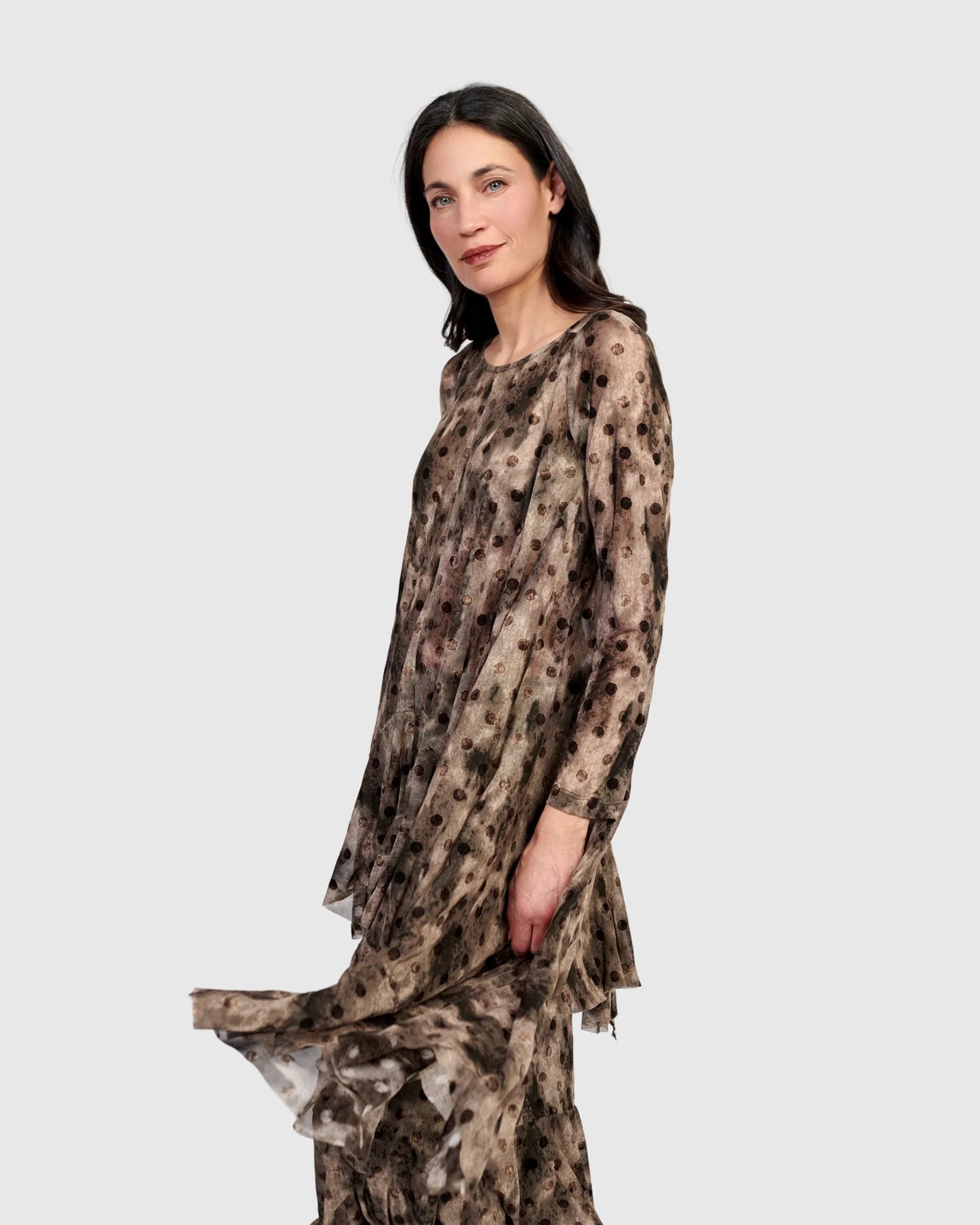 Alembika Frond Mesh Tunic - Sizes: S