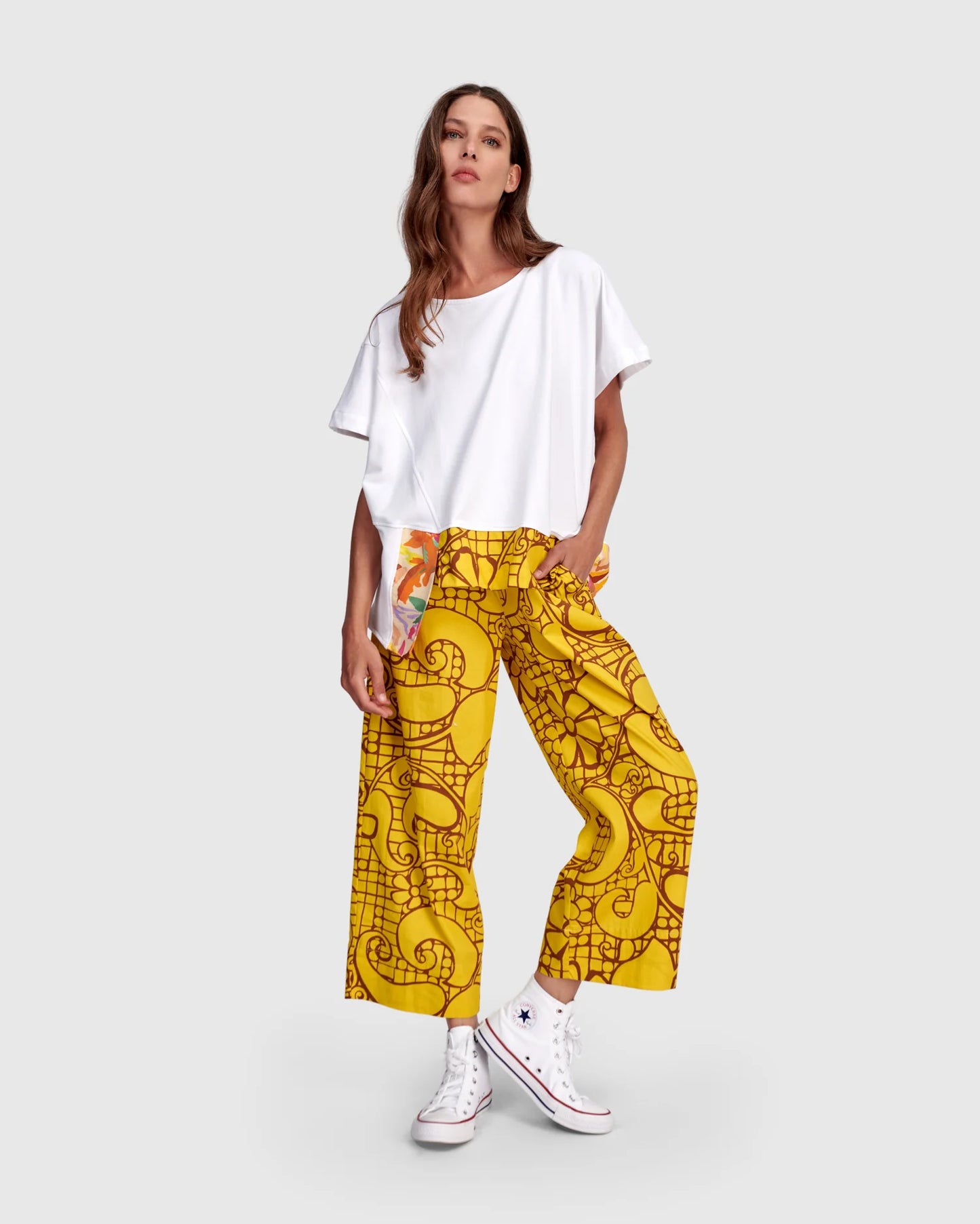 Alembika Sunlace Cotton Pants - Sizes: S M