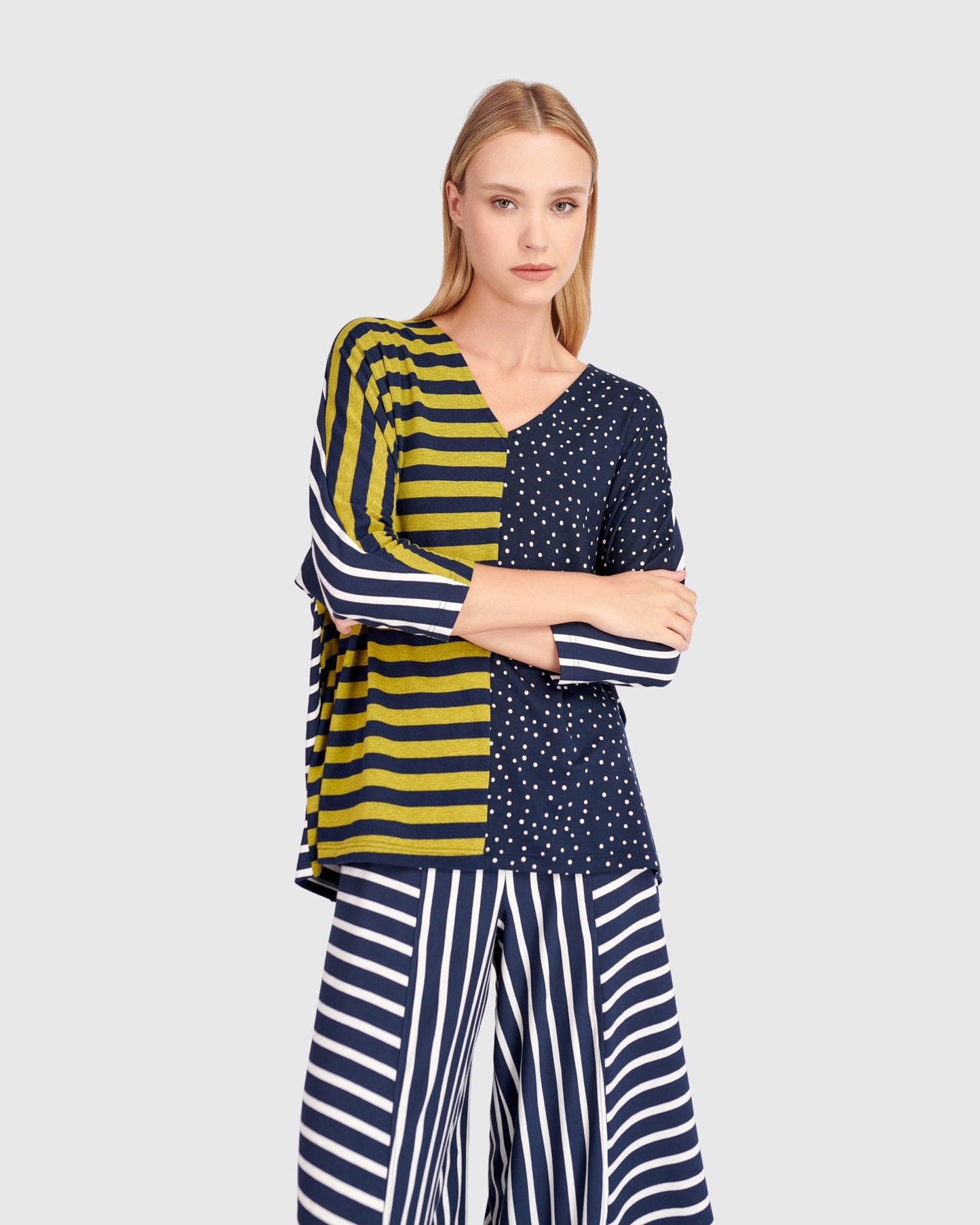 Alembika Splice Top - Mix - Sizes: S M L