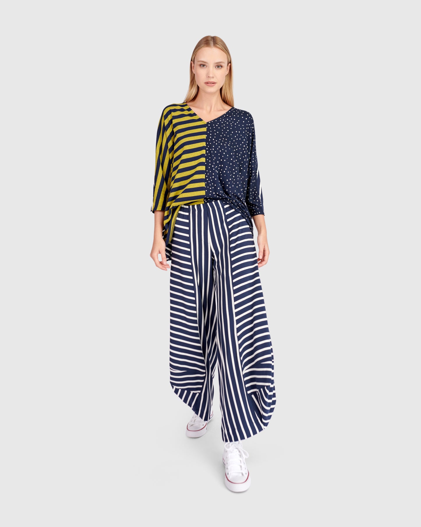 Alembika Ahoy Punto Pants - Navy/White - 8(0) 12(2) 14(3) 16(4) 18(5)