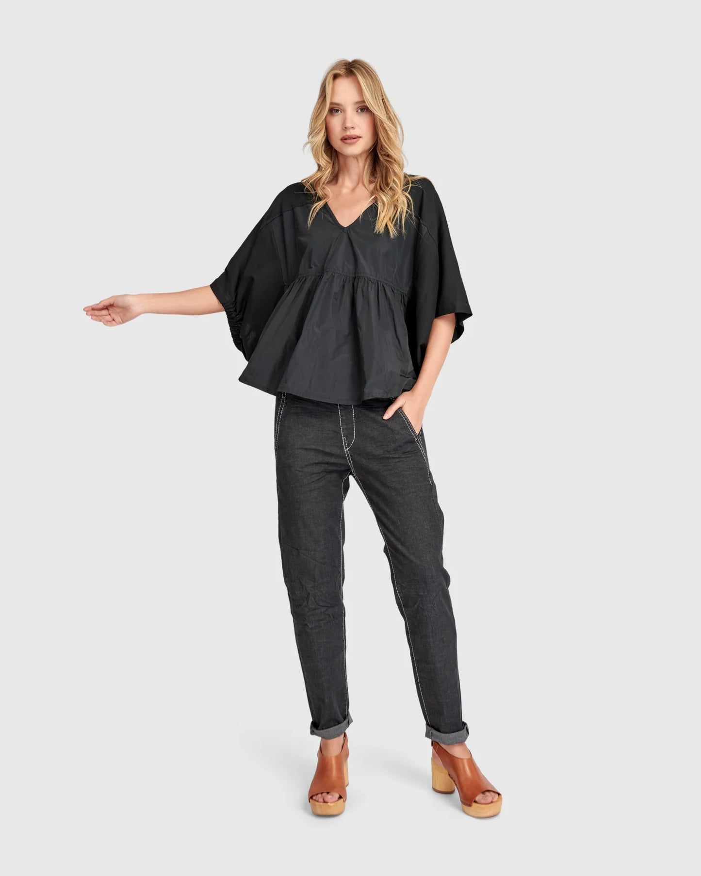 Alembika By Urban Washed Iconic Stretch Jeans - Jet - Sizes: 10(1) 12(2) 16(4)