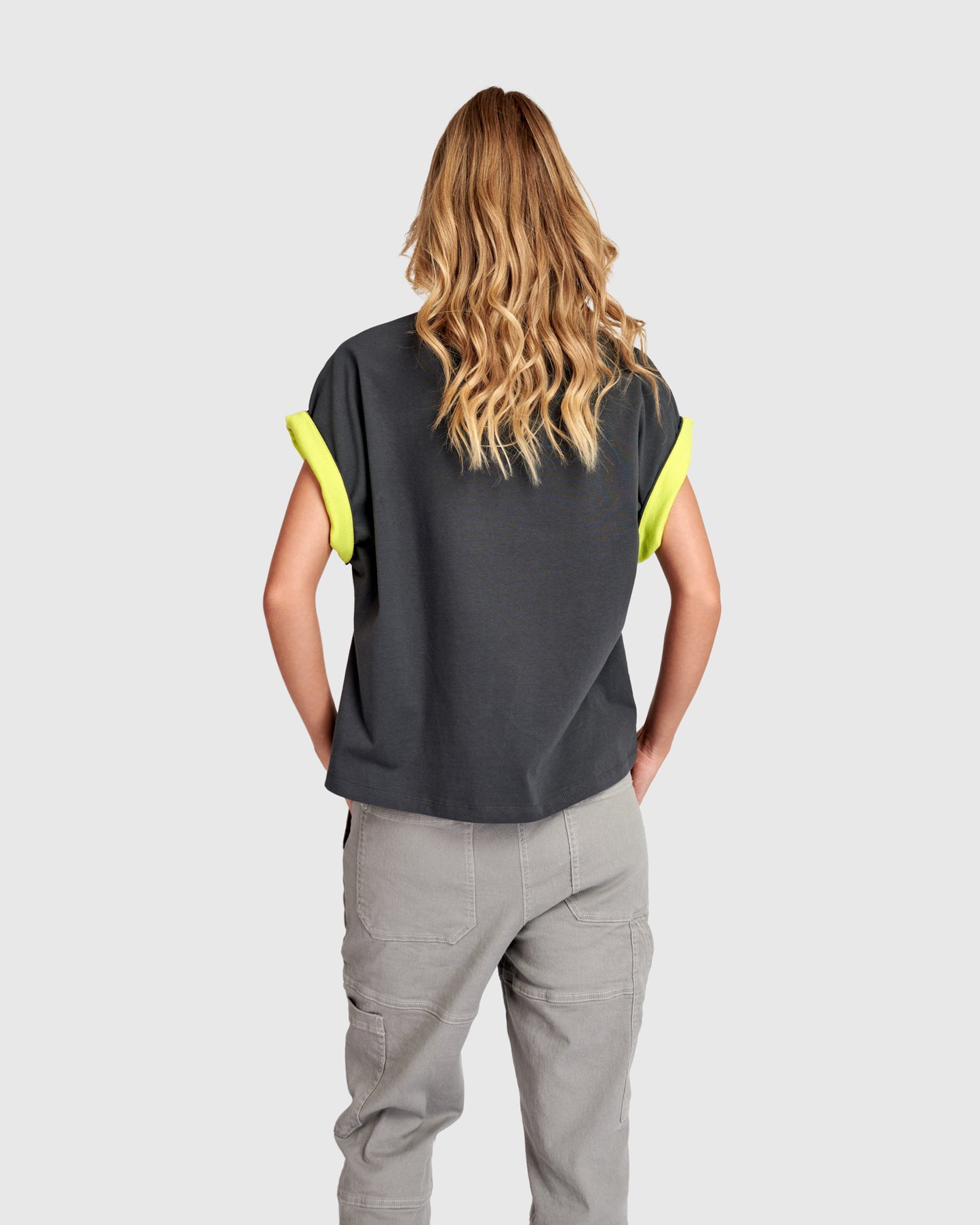Urban by Alembika Relaxed Stripe Heart Tee - Mix -Sizes: S L