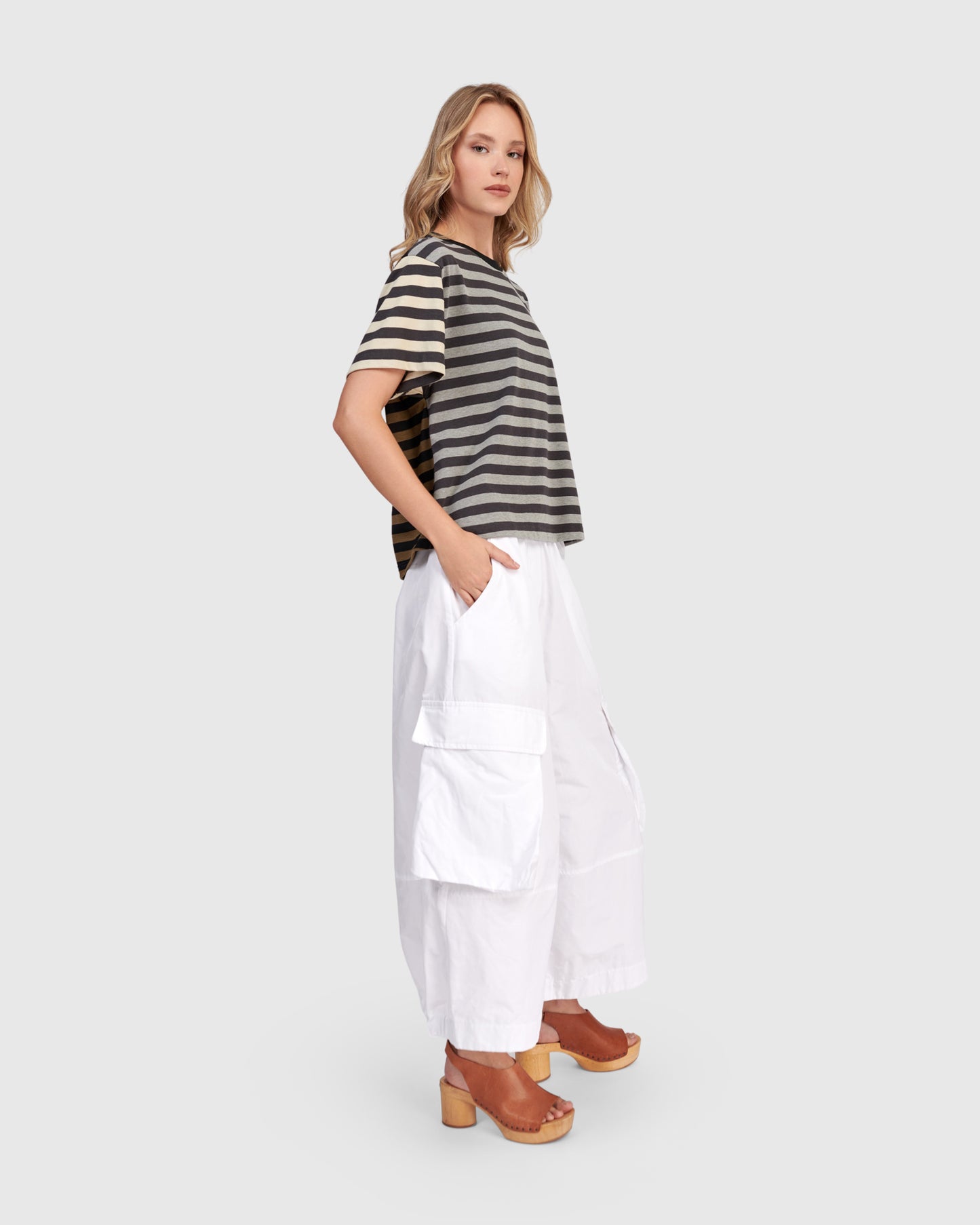 Urban By Alembika Tee -Stripes - Sizes: S