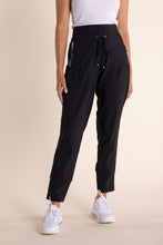 Load image into Gallery viewer, Two T&#39;s    Silky Panelled Pant with Zips  -   Black   -    Sizes: 8 10  16 18