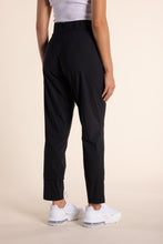 Load image into Gallery viewer, Two T&#39;s    Silky Panelled Pant with Zips  -   Black   -    Sizes: 8 10  16 18