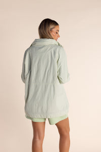 Two T's    Spray Jacket    Soft Green   -   Sizes:  14 16