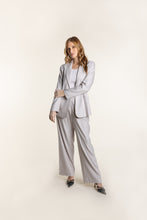 Load image into Gallery viewer, Two T&#39;s  Natural Stripe Blazer - Sizes: 8  10  12  14