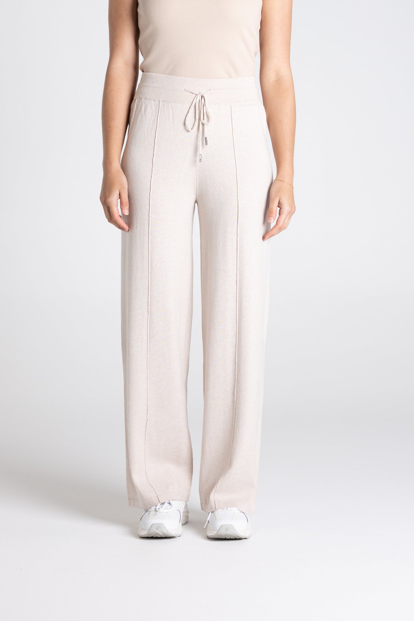 Two -T's Knit Pant - Oat - Sizes: XS S M L