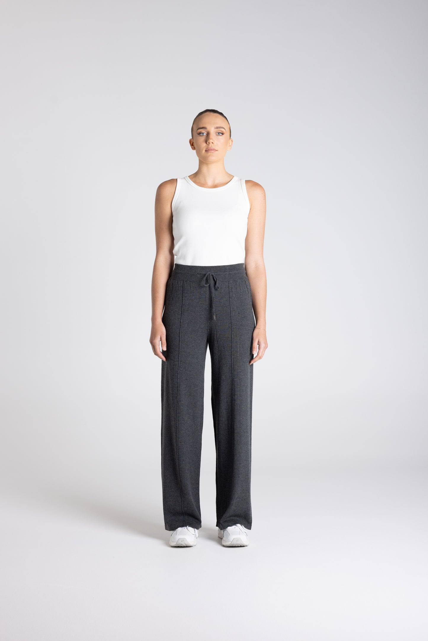 Two -T's Knit Pant - Steel - Sizes: S M L XL