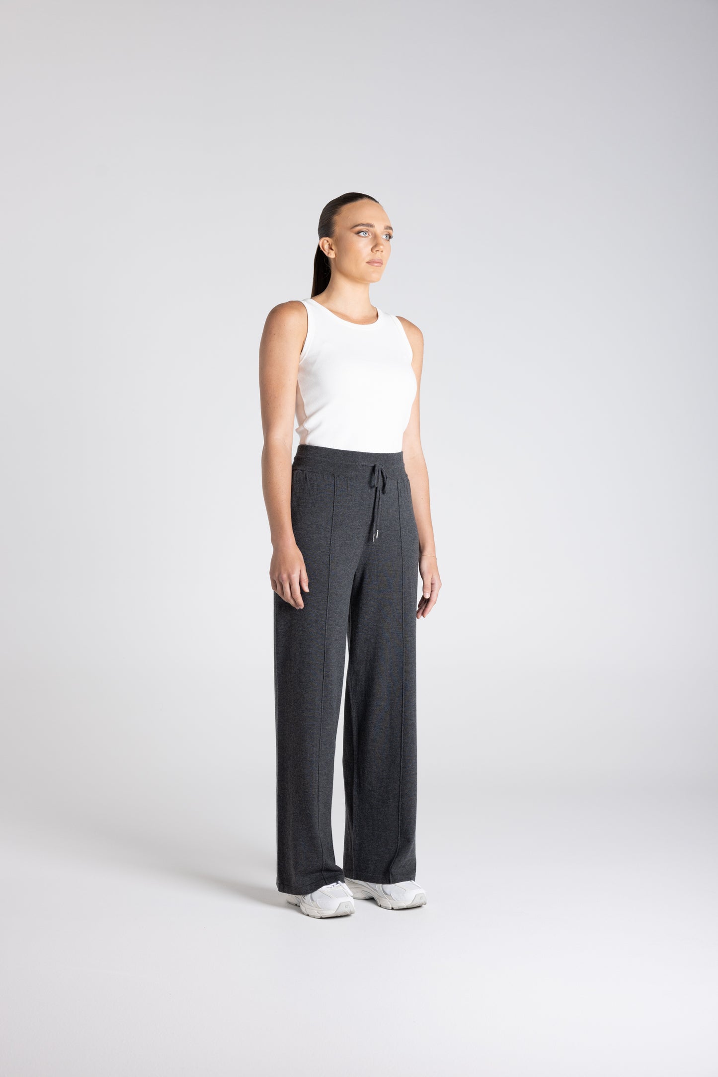 Two -T's Knit Pant - Steel - Sizes: S M L XL