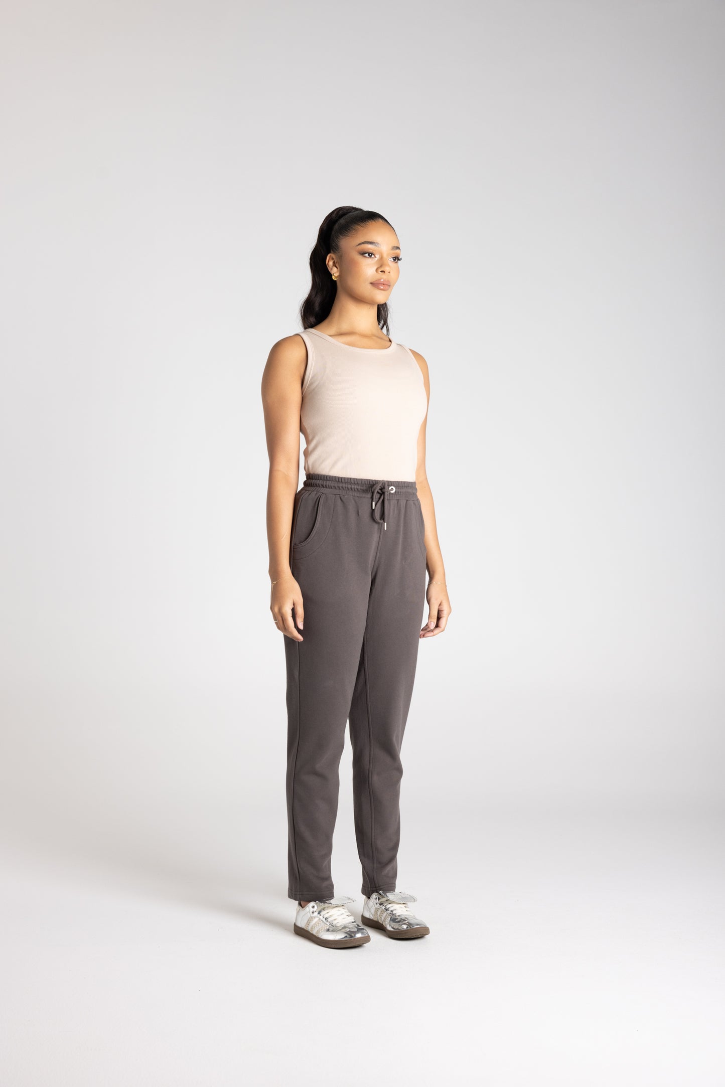Two -T's Jogger Sweat Pant - Slate - Sizes: 10 12 14 16