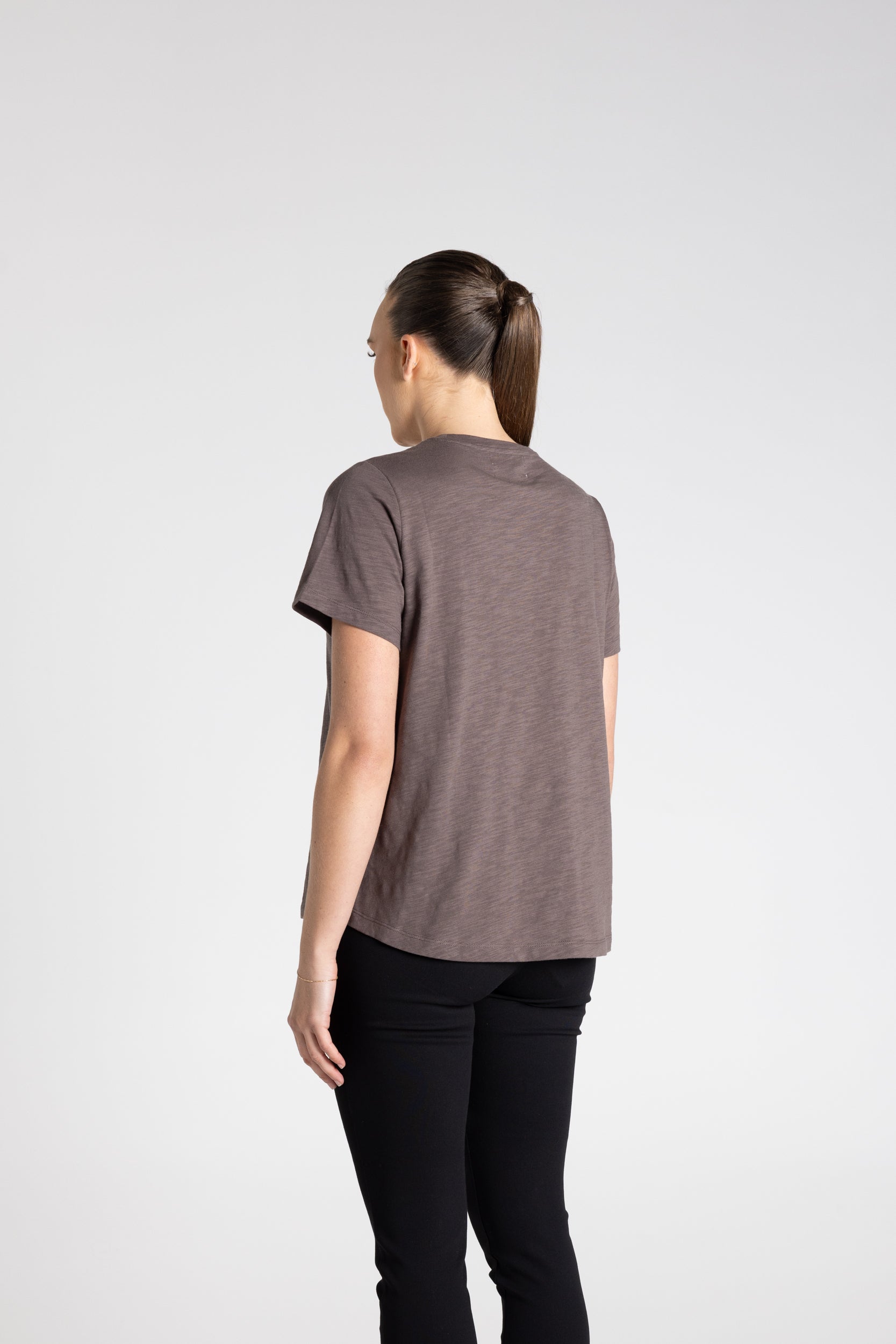 Two-T's Logo Tee - Slate - Sizes: 8 – Via Vai New Farm