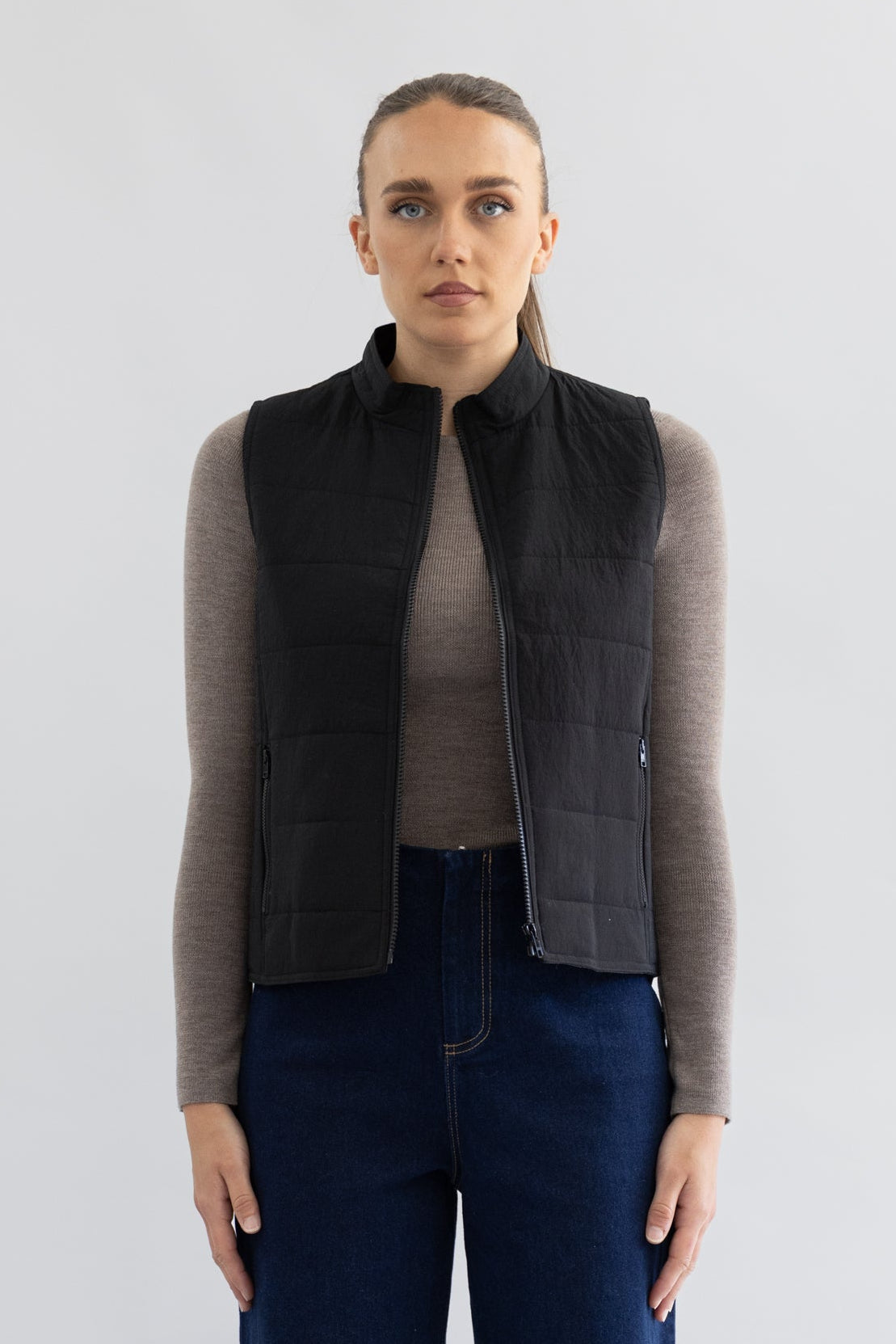 Two-T's Puffer Jacket - Slate -Sizes: 16