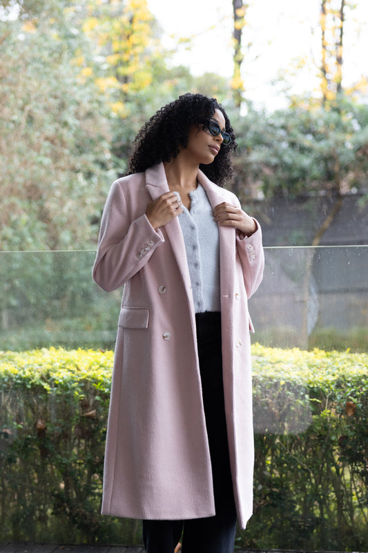Two -T's Madison Coat - Pale Pink - Sizes: 10 12