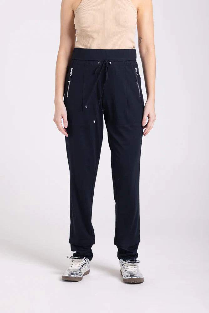 Two - T's Ponti Panelled Pants - Ink - Sizes: 10 12 14 16